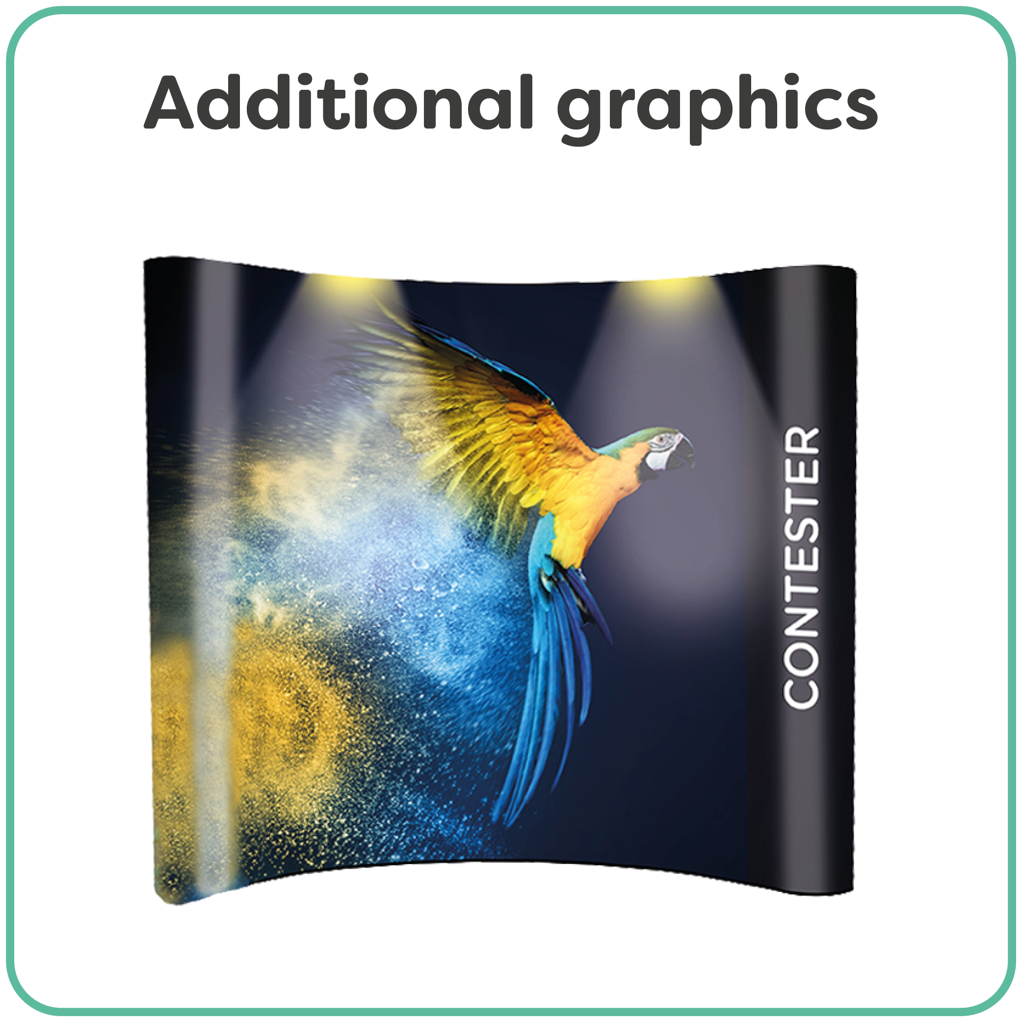 Contester Pop Up Graphics