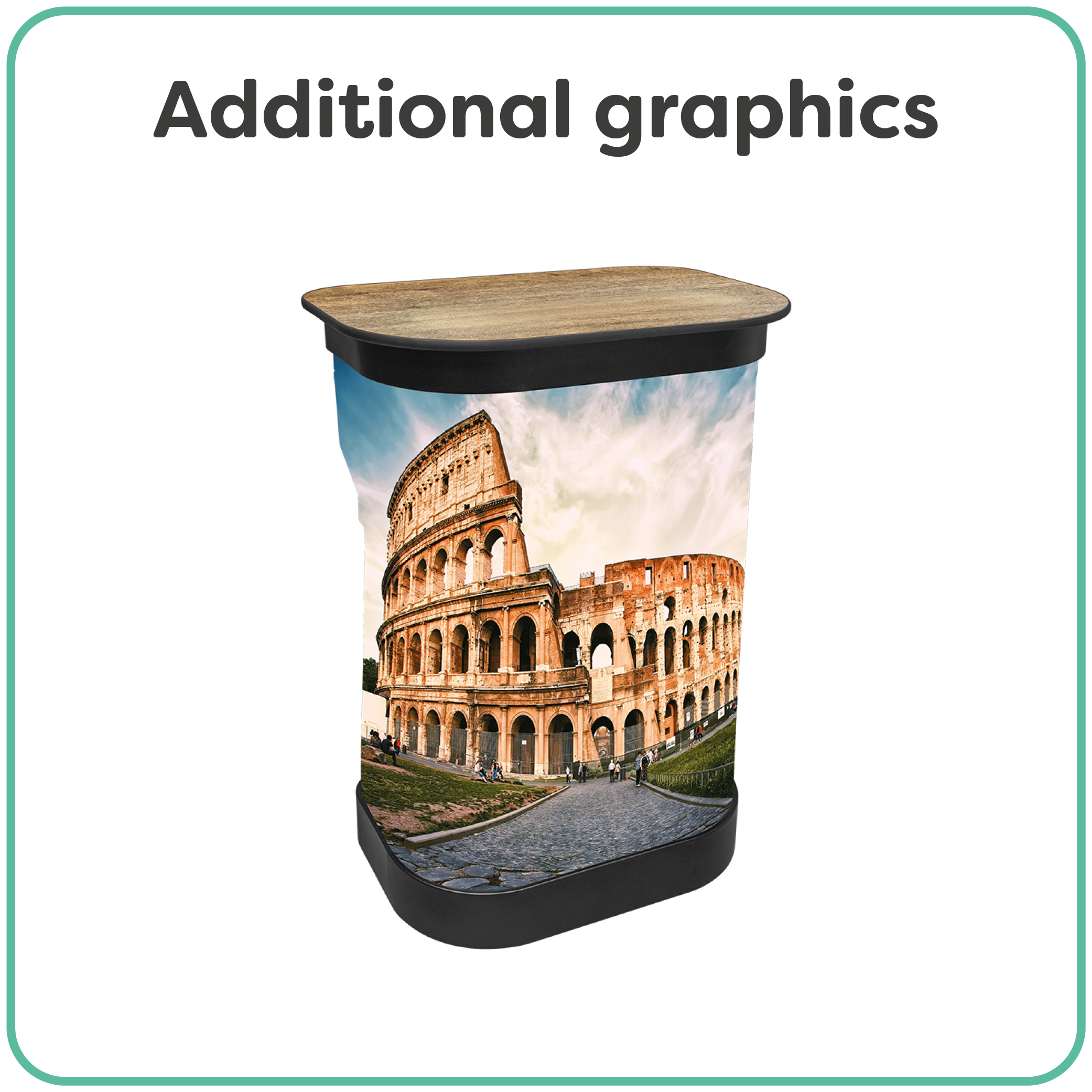 Graphics for Wheeled Pop-Up Carry Case